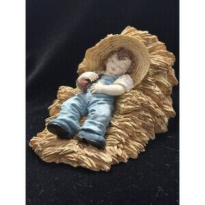 Little Boy Blue H5612 Ltd Ed By Maud Humphrey Bogart 1990 Resin Figurine 5"